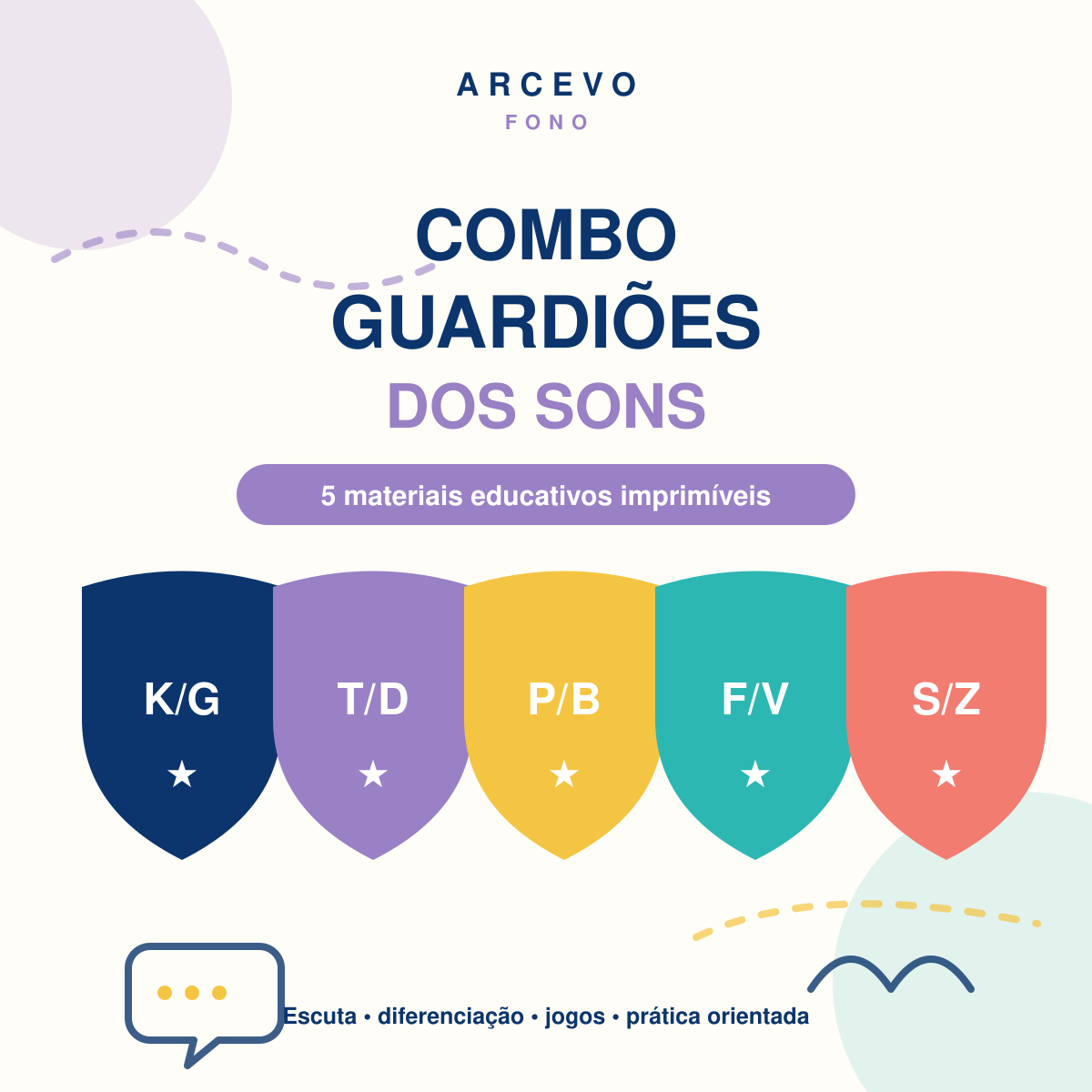 Capa do Combo Guardiões dos Sons