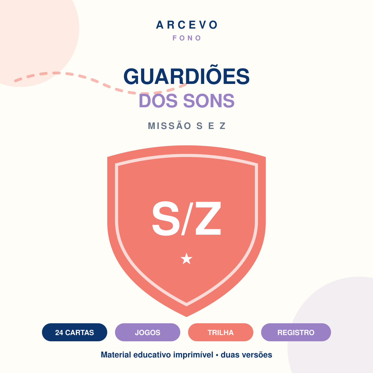 Capa Guardiões dos Sons S e Z